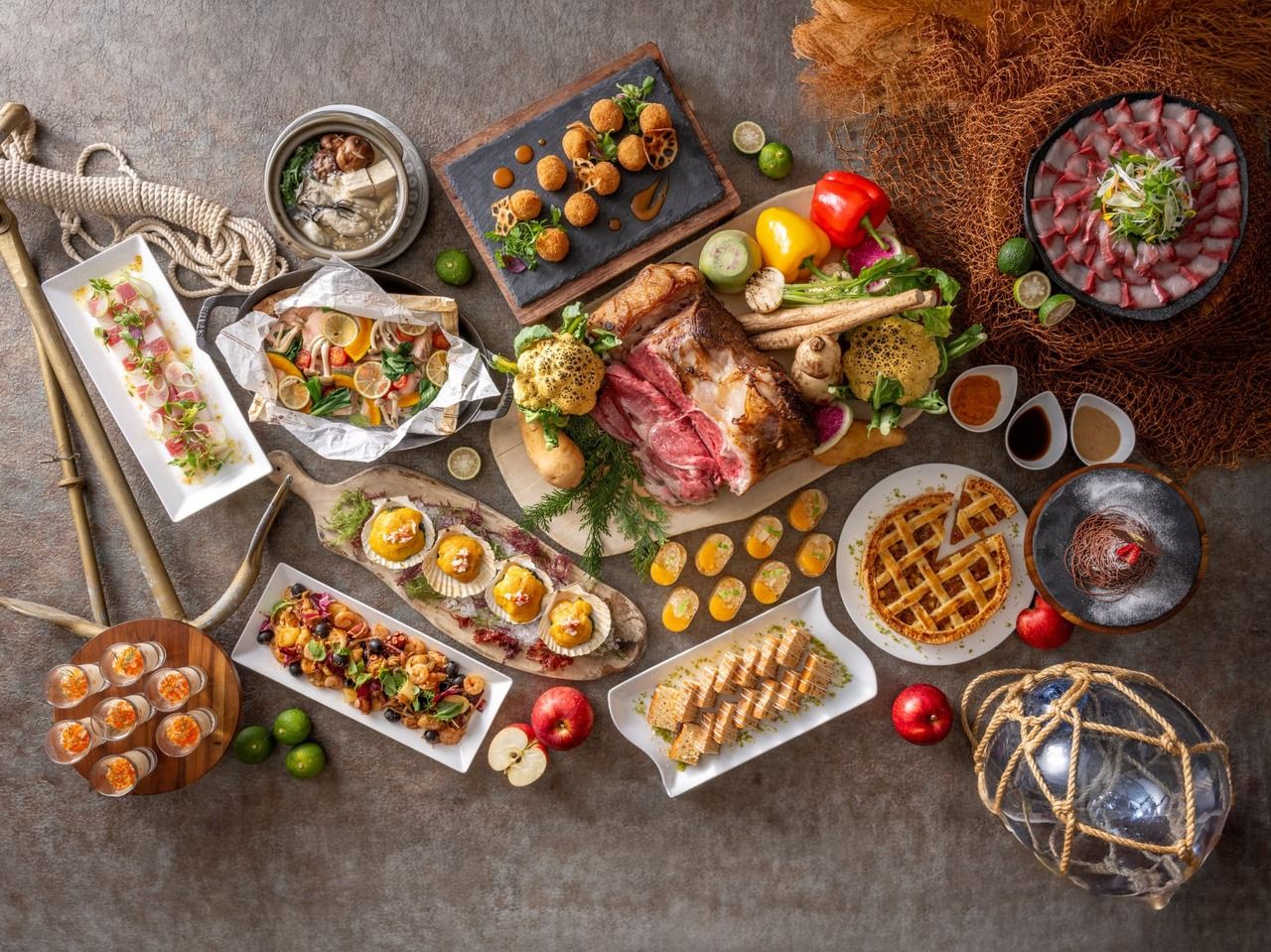 Weekdays — Regular price — 90-minute Lunch Buffet | ¥6,300