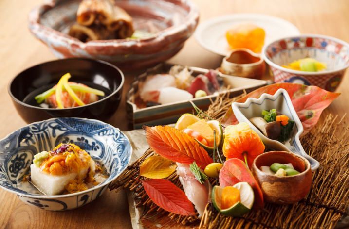 夜の懐石コース