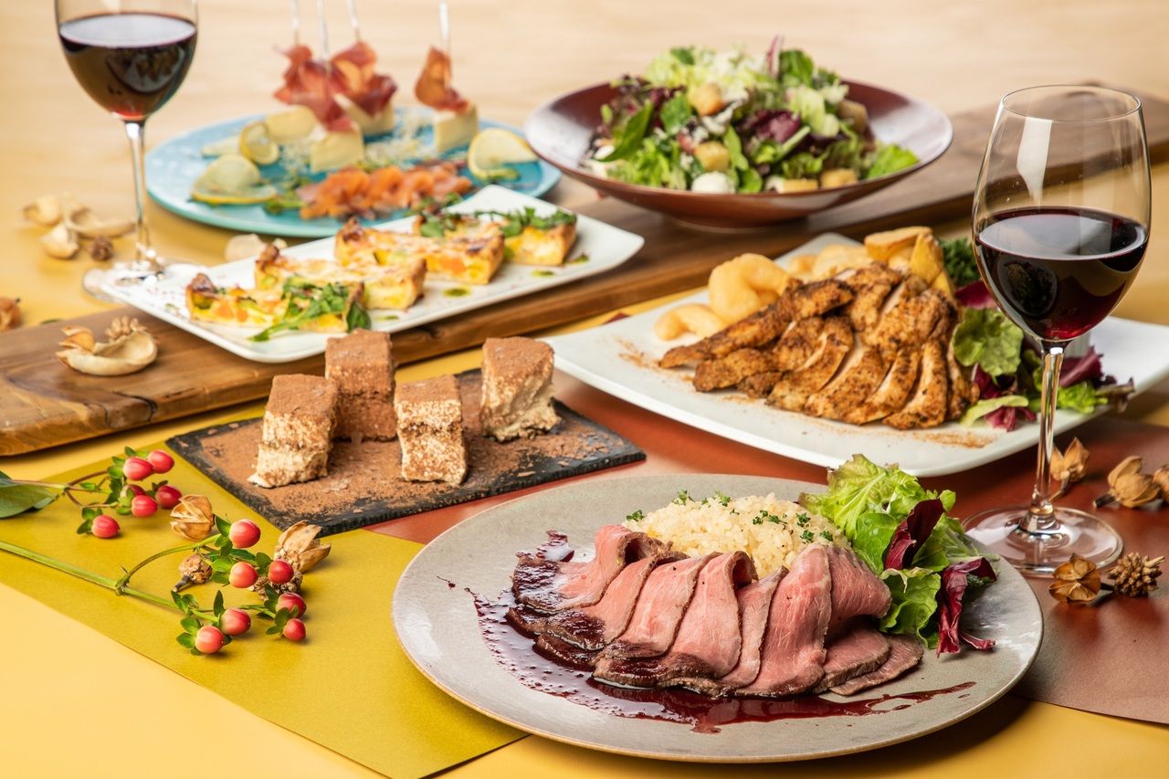 【忘新年会 Plan】少人数向きカジュアル（7品2時間飲み放題付）