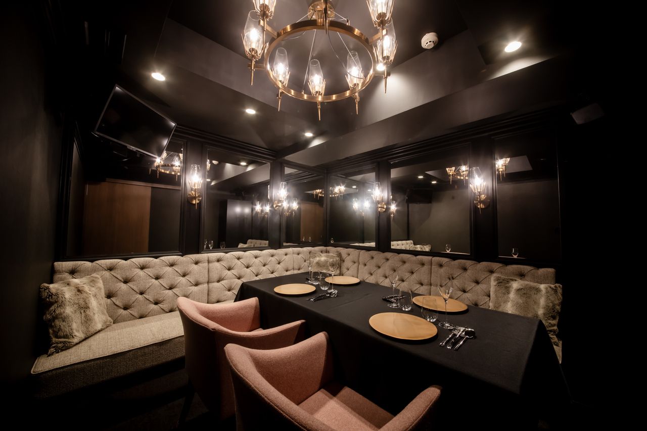 個室A クリスマス コース 2025 + ワインペアリング