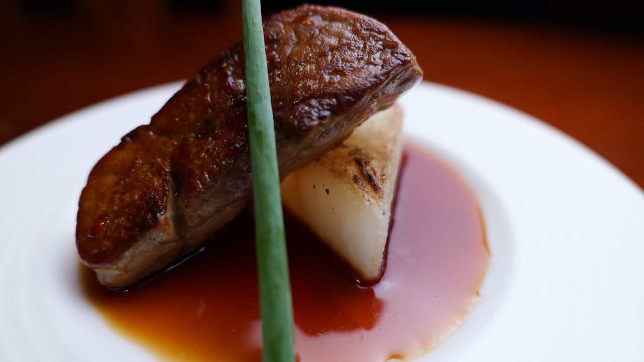 2025年Xmasランチ　12/19～12月25日　フォアグラ、クラムチャウダー、甘鯛と海老帆立、神戸牛ロース100グラムとガーリックライスも。