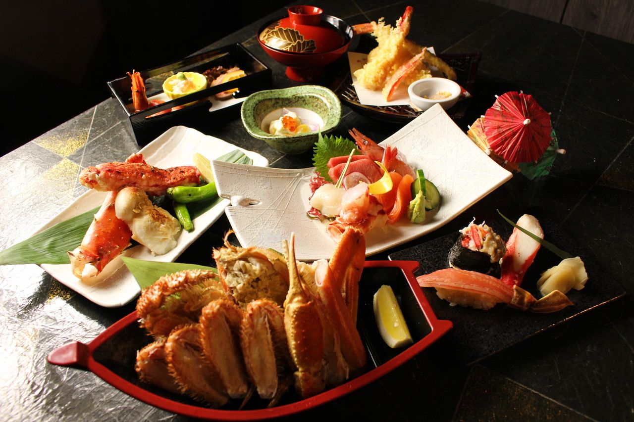 A luxurious and satisfying plan where you can enjoy all three major crabs