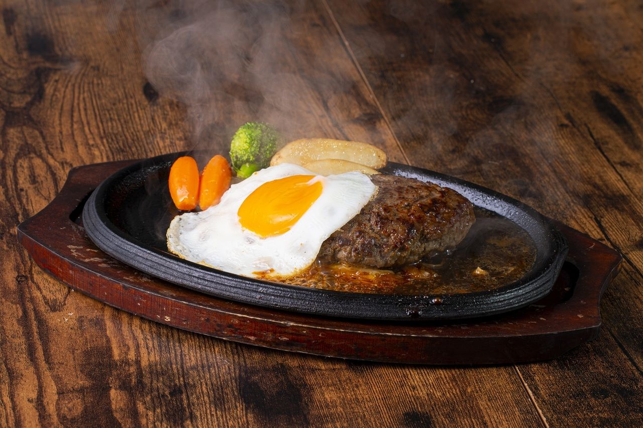 鉄板ハンバーグランチ