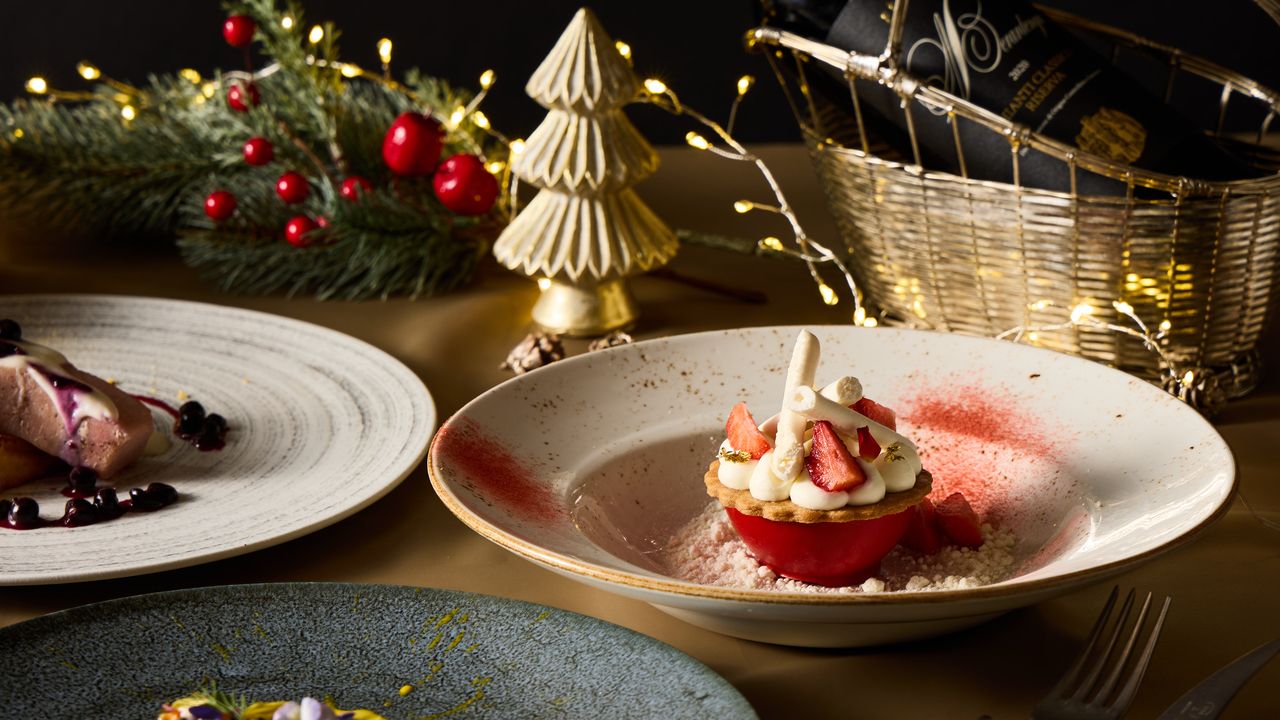 [2025Xmas/All-you-can-drink soft drinks] Christmas dinner course