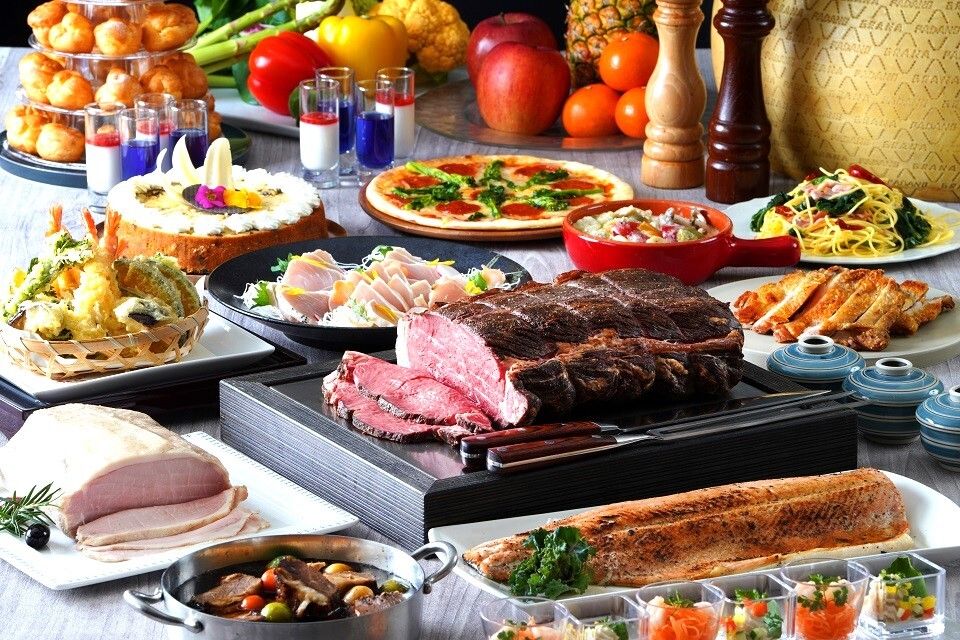 【ランチ】  ブッフェ シニアデー(火・木)59歳以上　11:30～