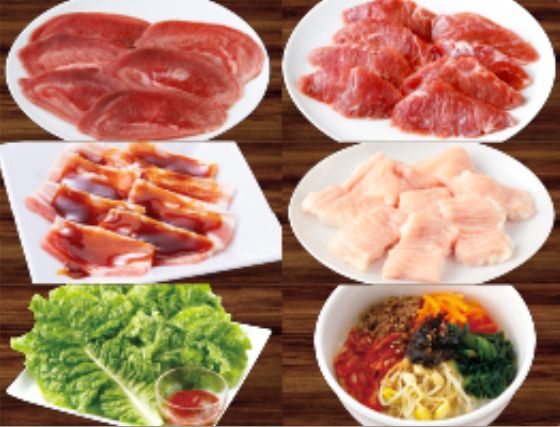 [Weekdays Only Student Discount] 70-item course + all-you-can-drink soft drinks