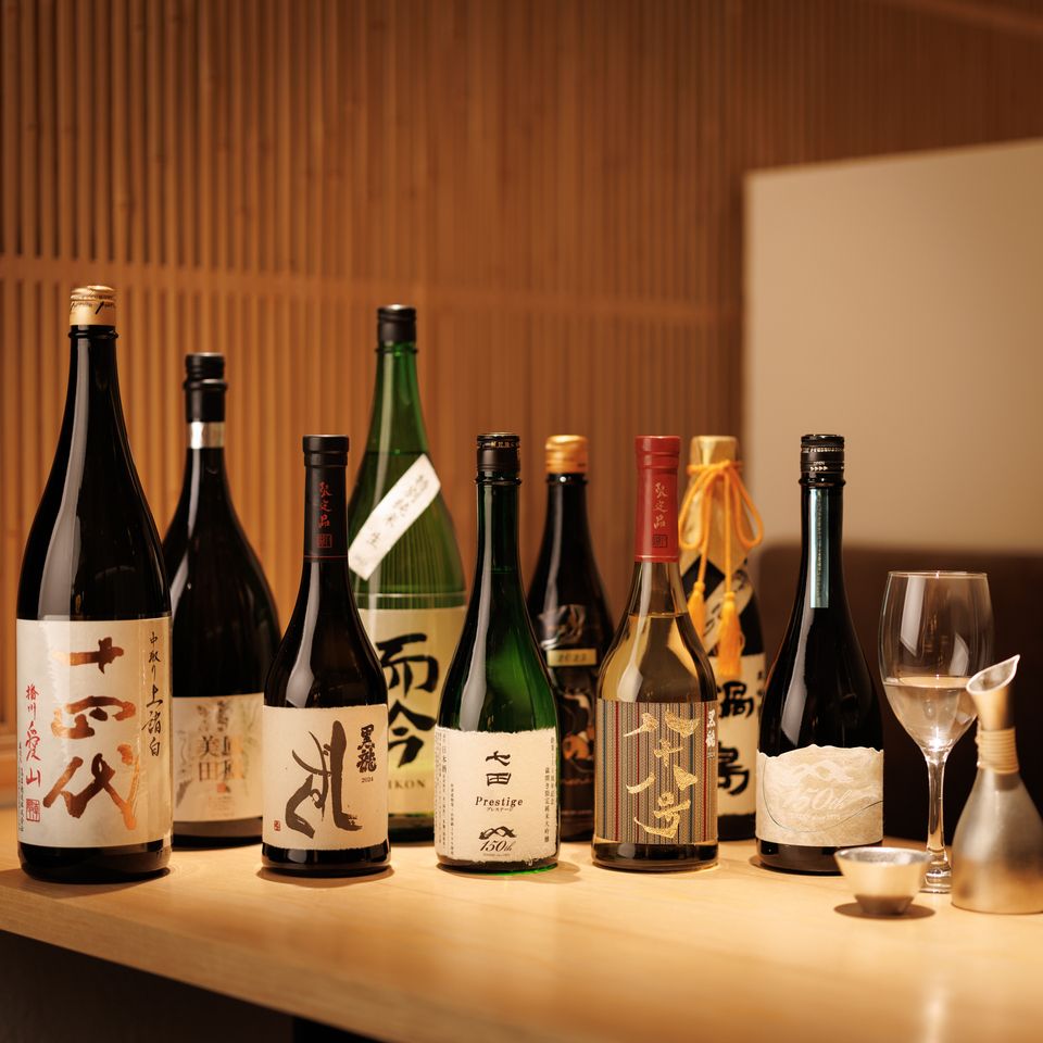 極上SAKEペアリング付おまかせコース（全20品）