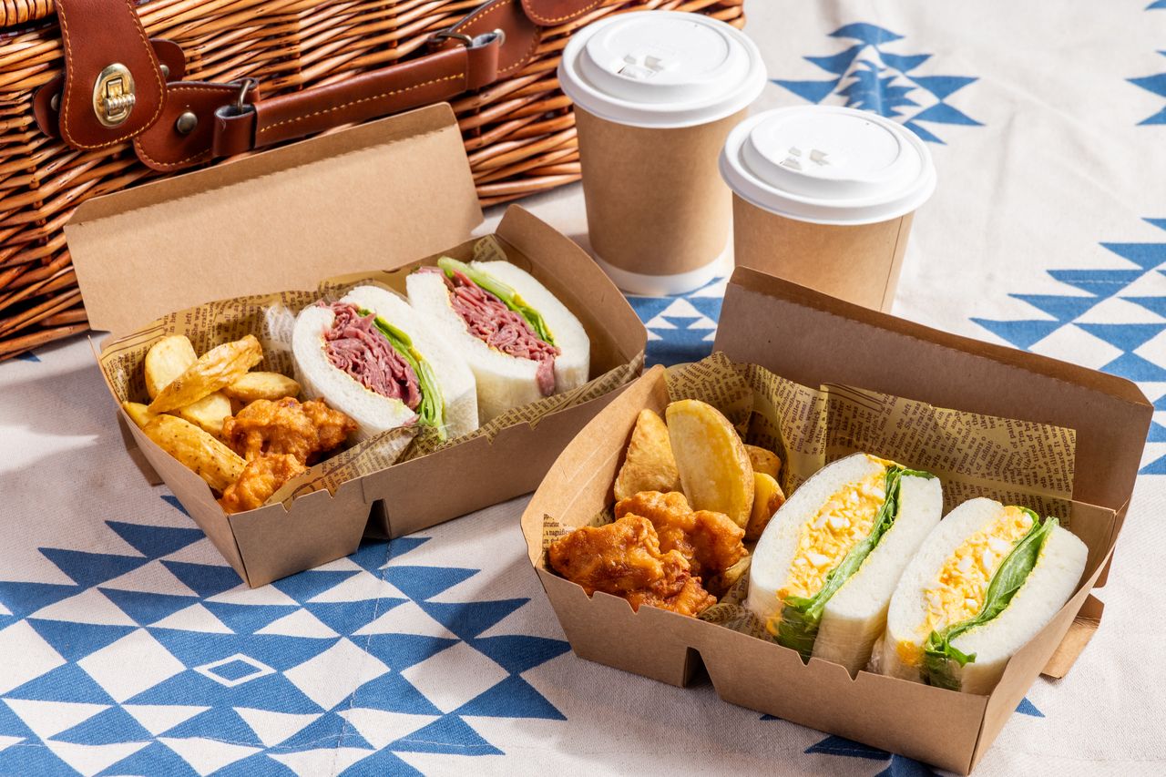 [Enjoy an elegant breakfast on the lush green lawn♪] MORNING Picnic Set