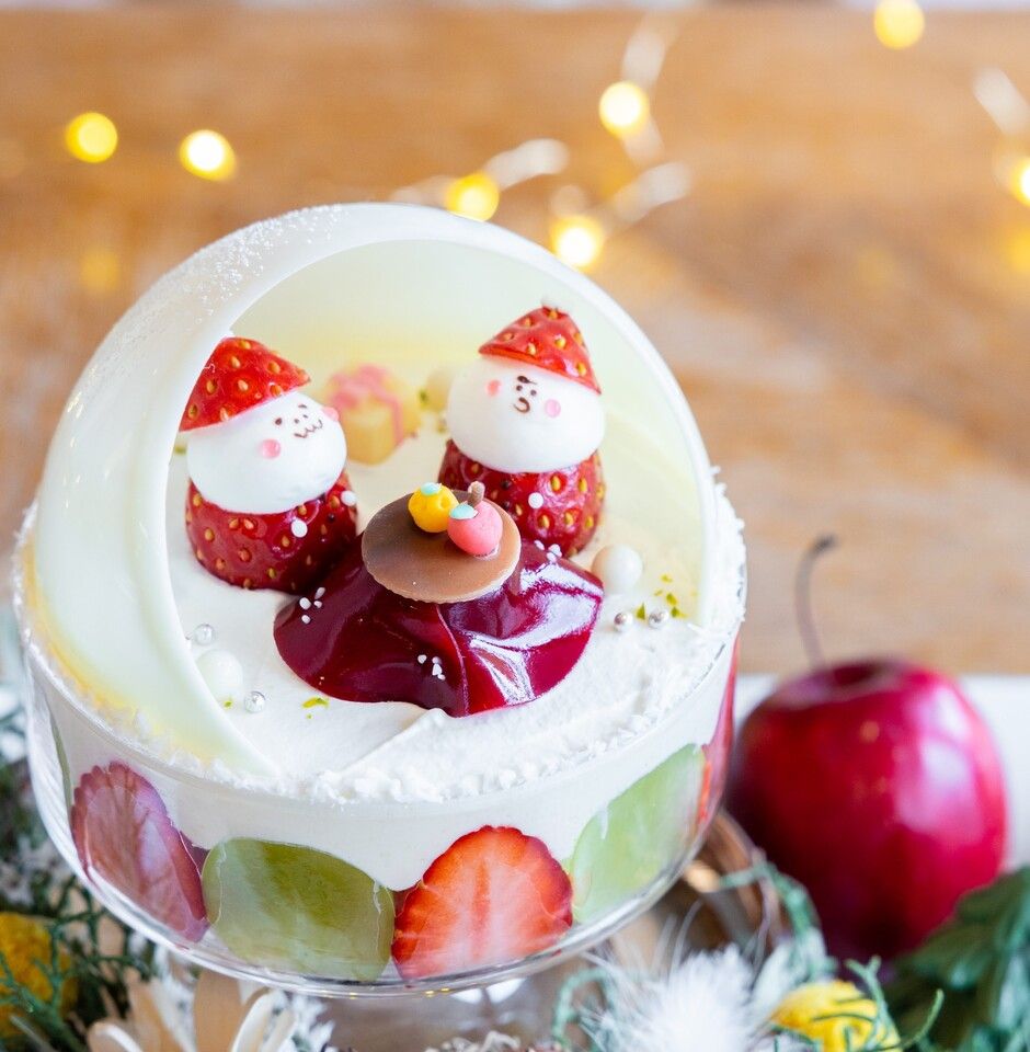 Snow Dome Parfait － Drink Set