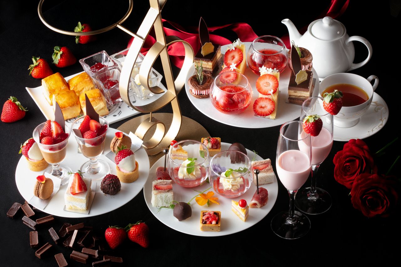 【通常価格】🍓ストロベリー&ショコライヴニングハイティー