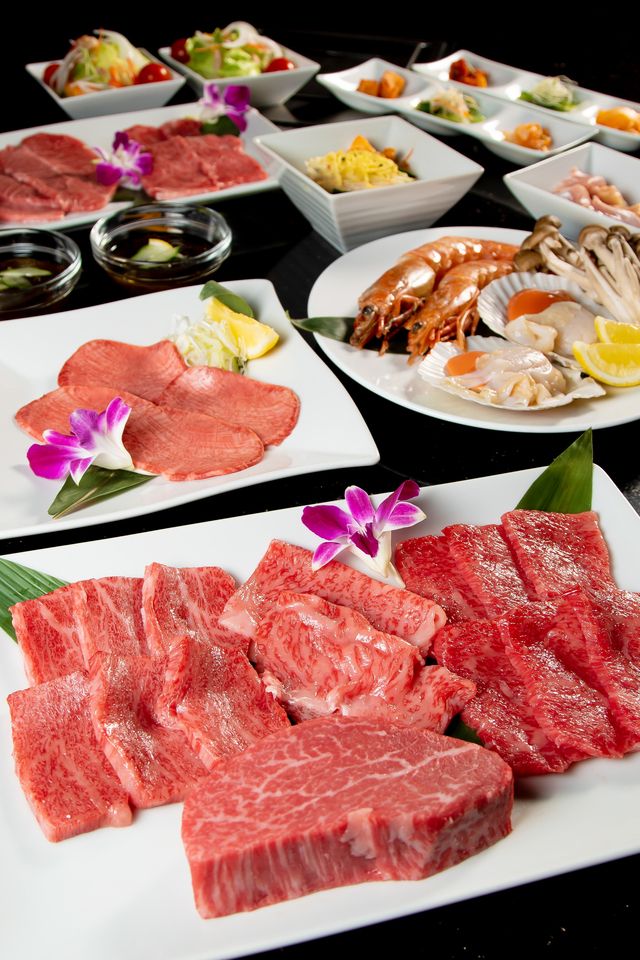 음료 무제한・특상 야키니쿠 코스