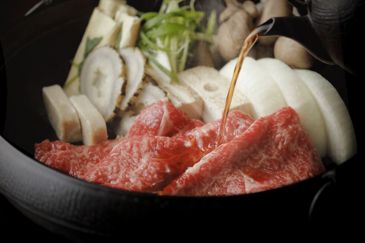Kobe Beef Sukiyaki Course
