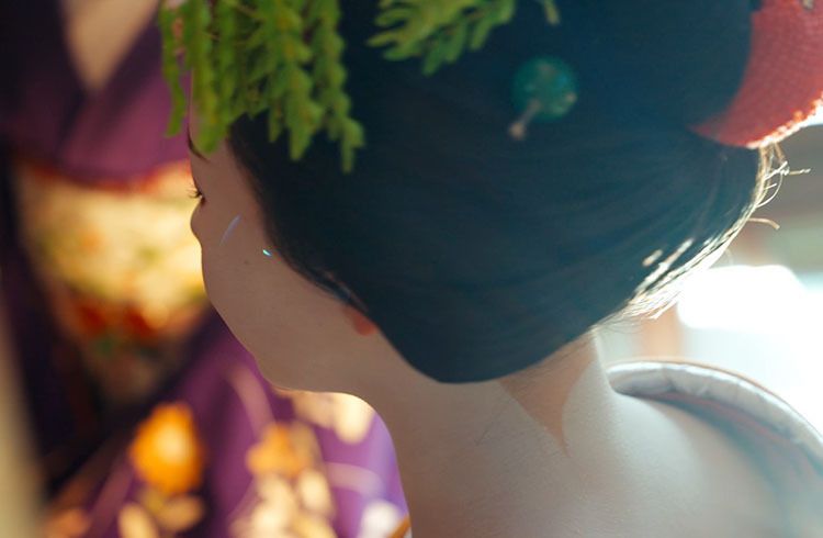 Dinner with Maiko-san !