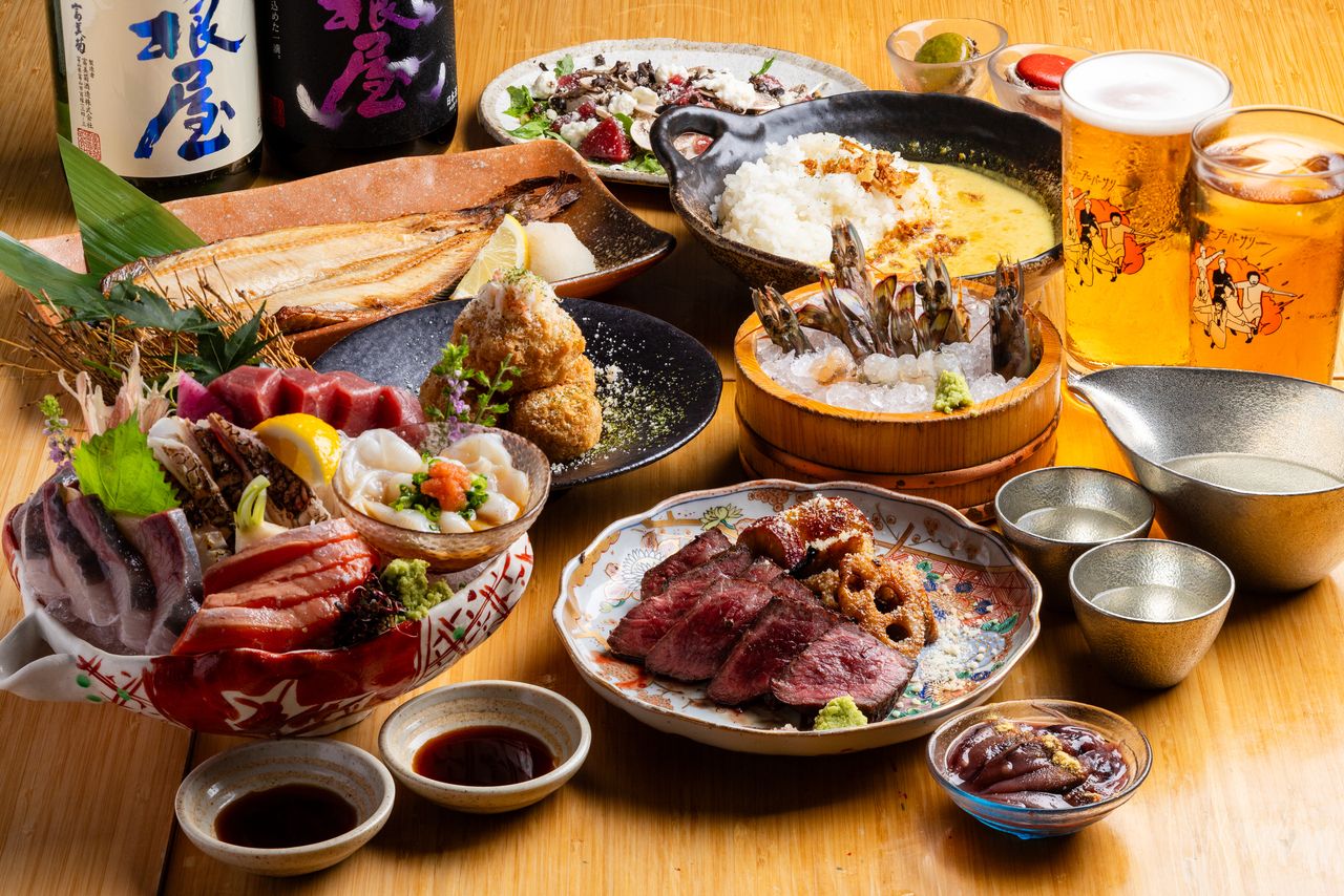 [2 hours all-you-can-drink included] Perfect for a date♪ 《8000 yen omakase course