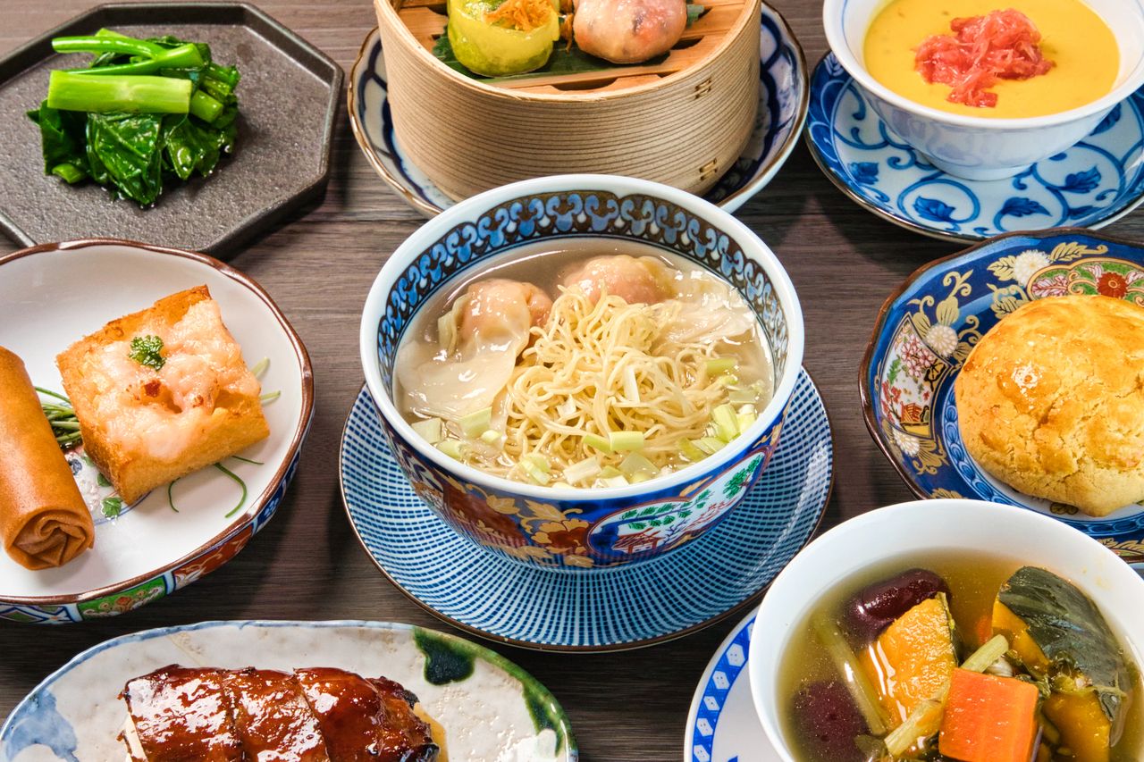 [Dim sum course] Hong Kong medicinal soup, 8 courses centered on chef's recommended dim sum