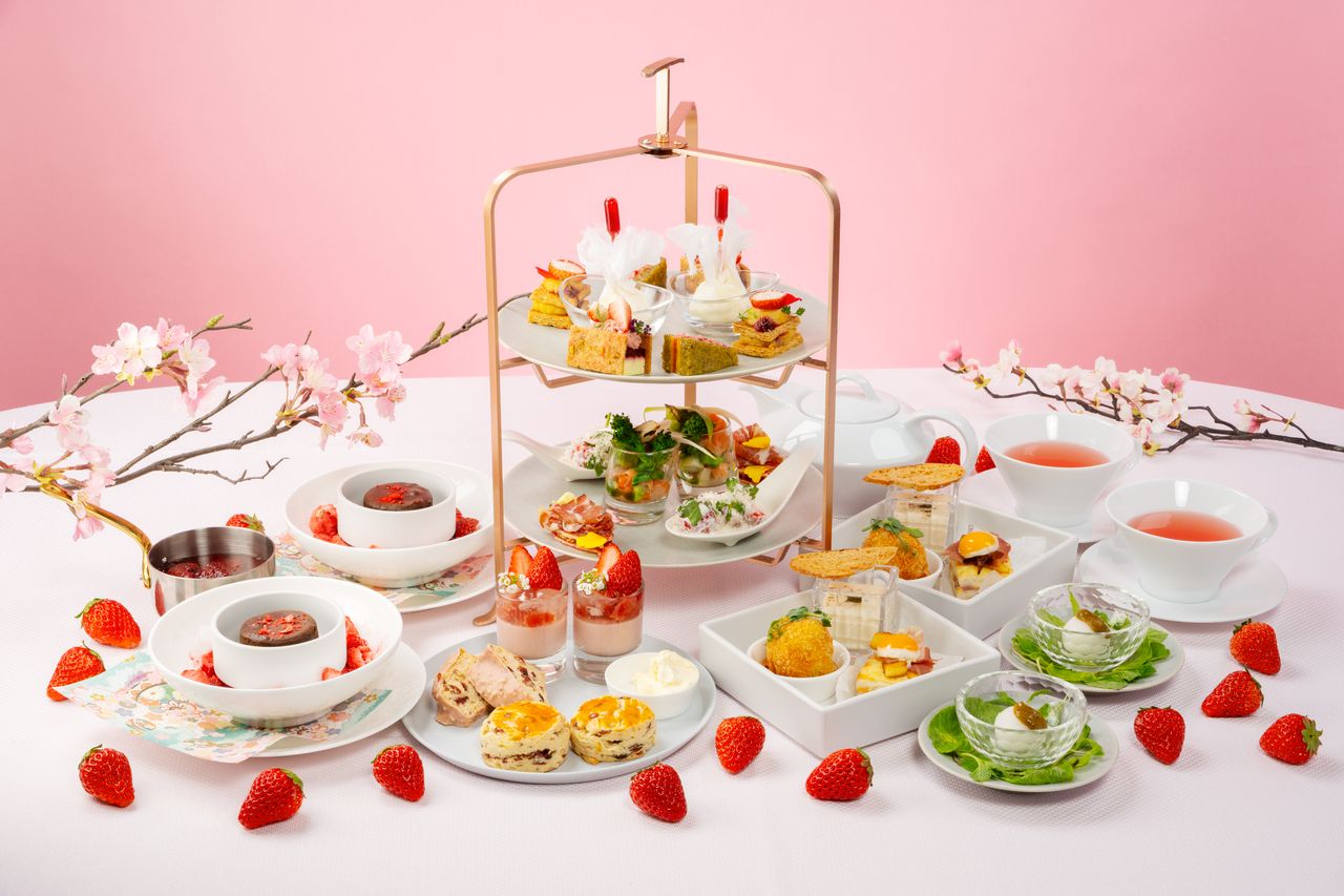 Spring Strawberry Afternoon Tea