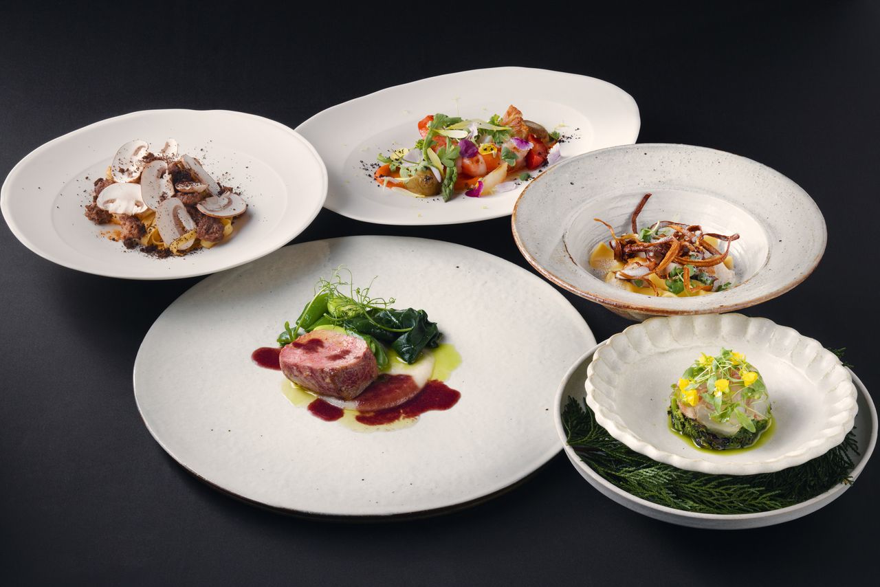 Menù Degustazione　フルコース＋ワインペアリング