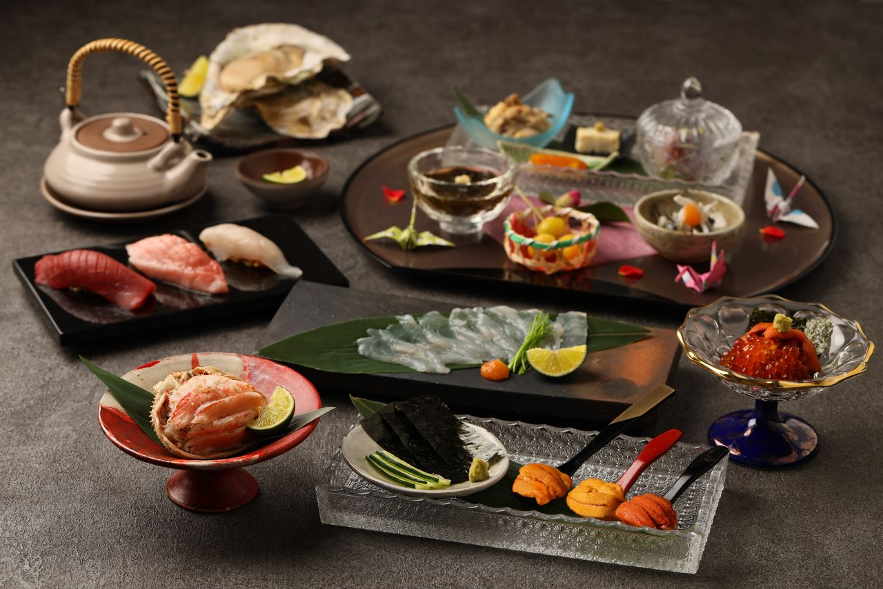 [Menu para sa Marso - Tagsibol] Inirerekomendang Patok! - Ayatsuki - Chef's Choice Sushi Kaiseki Course + 2 oras na all-you-can-drink