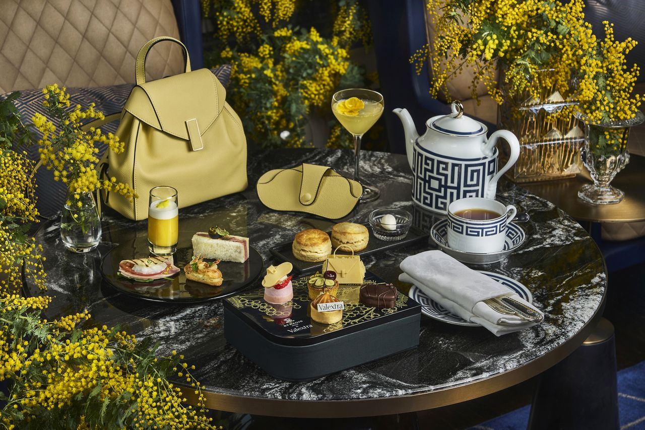 St. Regis Afternoon Tea with Valextra - Iside in Bloom - + a glass of Champagne
