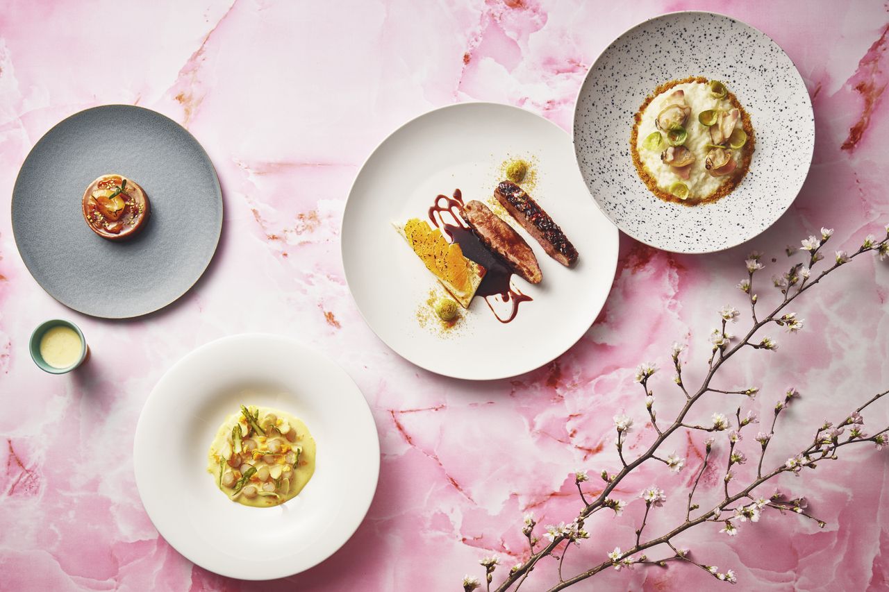 【春メニュー ★ 3/1より・プリフィックスコース 全5品】前菜・パスタ・2種のメイン・デザートが選べるフルコース