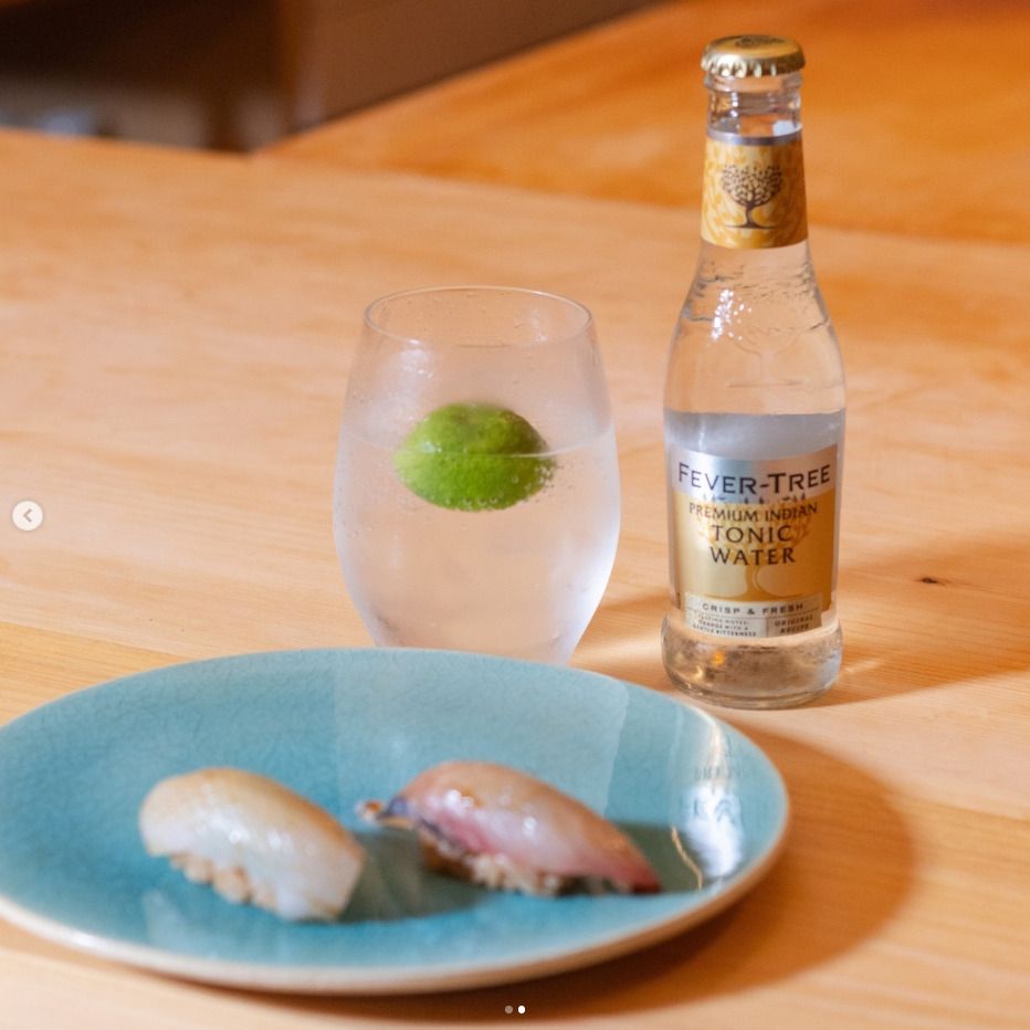 Omakase course +Non-alcoholic pairing