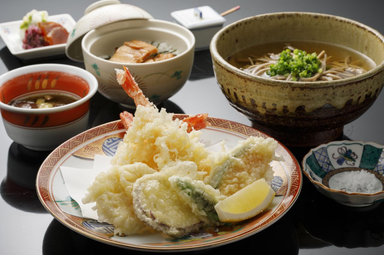 [Assigned seating] TEMPURA SOBA GOZEN（天ぷら、蕎麦）