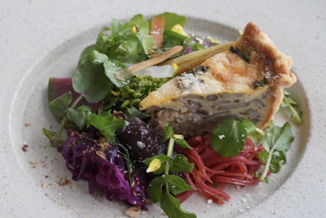 Oriental vegetarian course