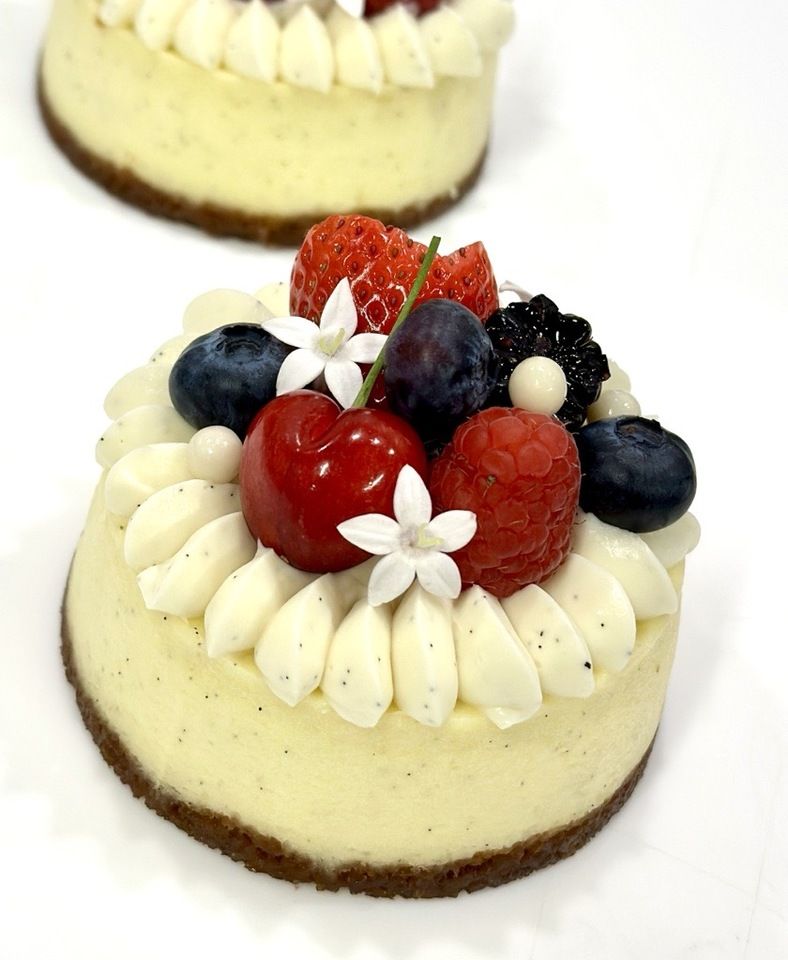 ベリーのチーズケーキ