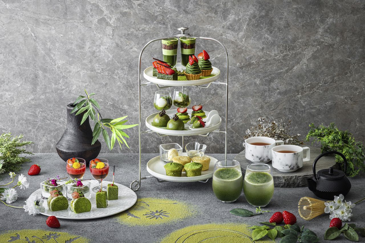抹茶 Afternoon Tea Set～祇園辻利コラボレーション～