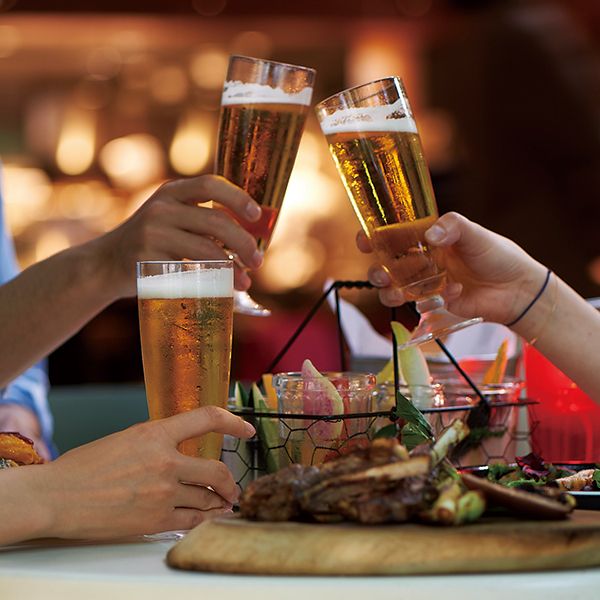 5/14～【1階席 17:30～　店内またはテラス　】予約限定 いちょう並木のフリードリンクプラン