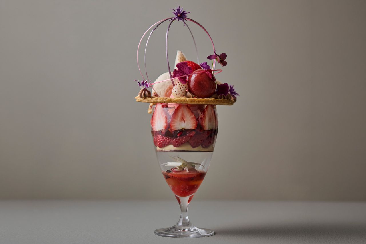 Parfait Bijou® Fraise（吧台座位）