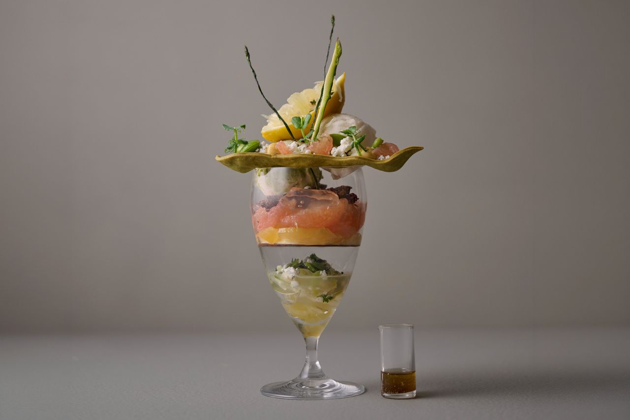 Parfait Bijou® Printanière ～柠檬和春菜～（吧台座位）