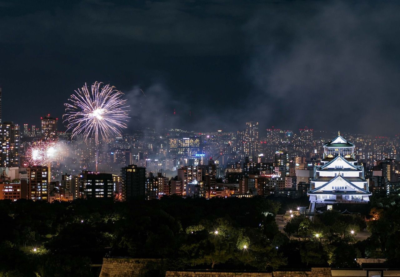 Tenjin Festival Fireworks Display Special Viewing Plan