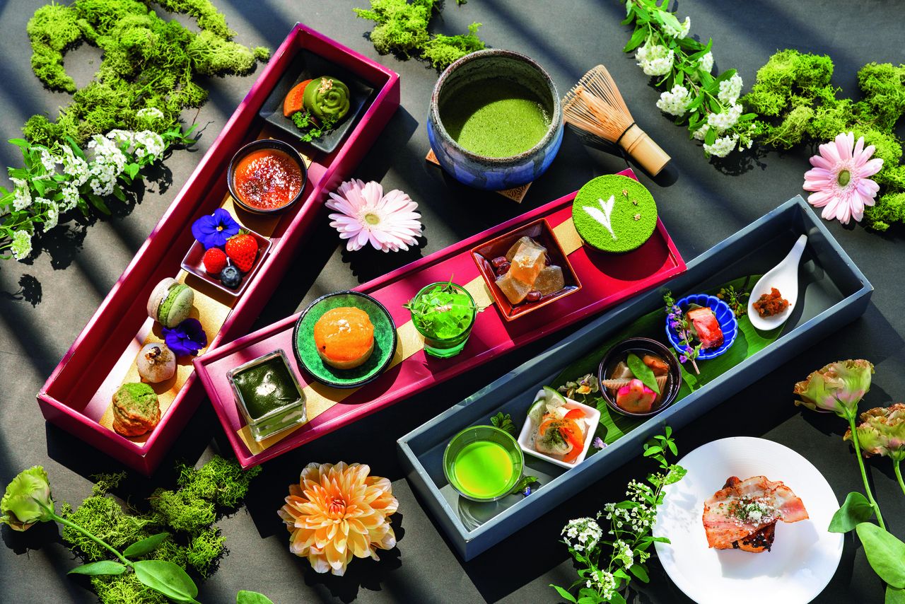 ［期間限定］クール ド ISHIKAWAアフタヌーンティーセット ＜雅（みやび）＞　 ～新緑薫る、厳選抹茶と石川の茶セレクション～ 1名様