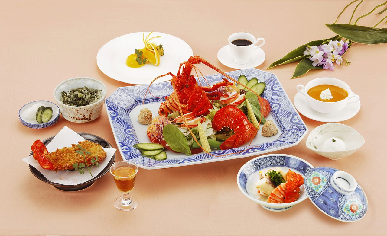 [Rainbow Course] Enjoy Chunagon's popular standard menu items in a lunch course (9 dishes total)