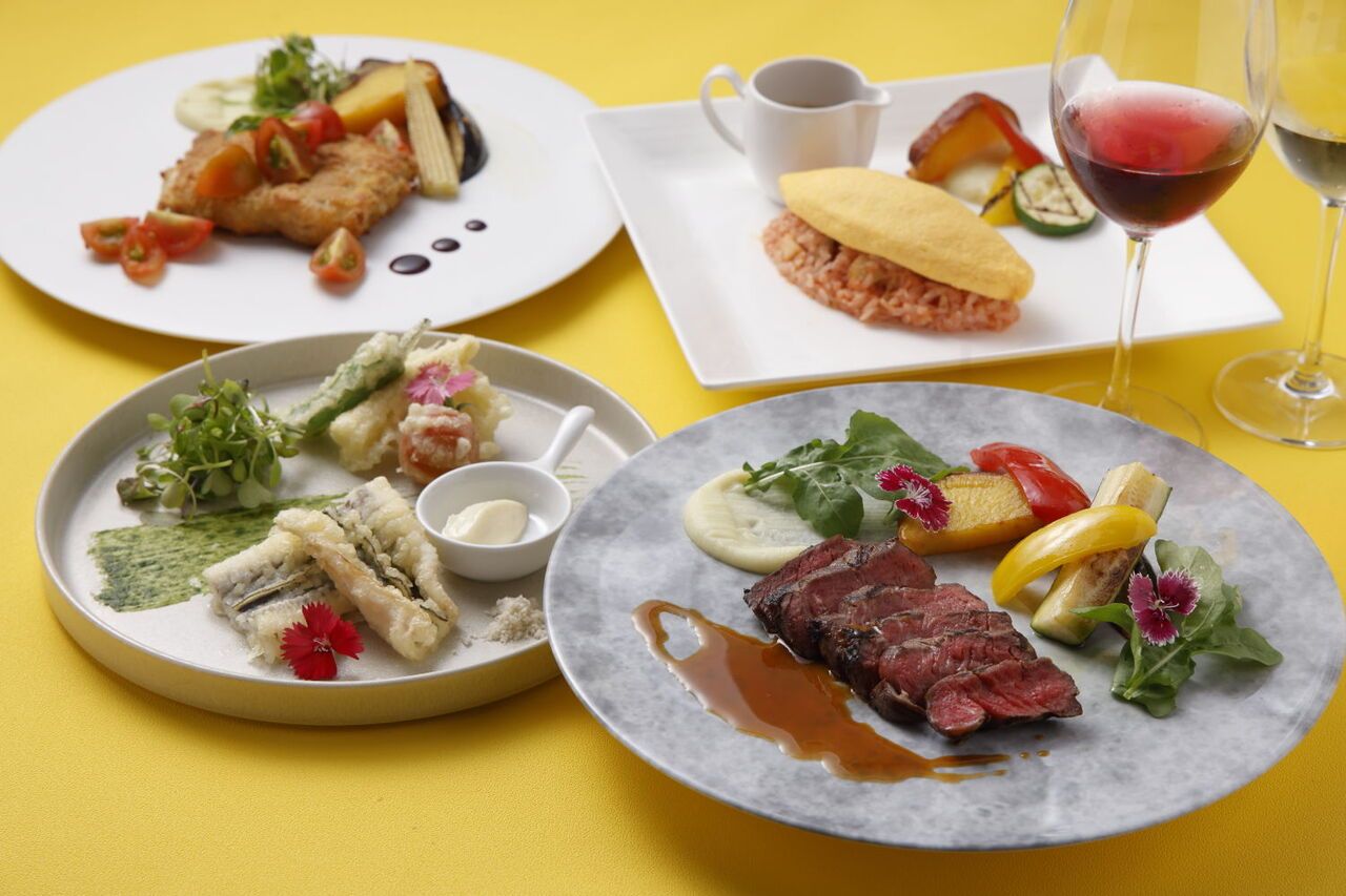 [June & July] Choice of main dish + buffet included (unlimited time)