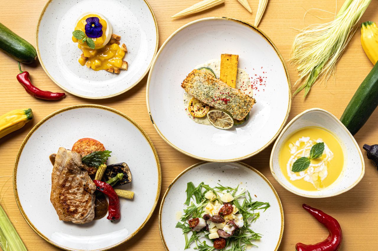 A seasonal 4-course experience celebrating Kyoto ingredients and the flavors of early summer