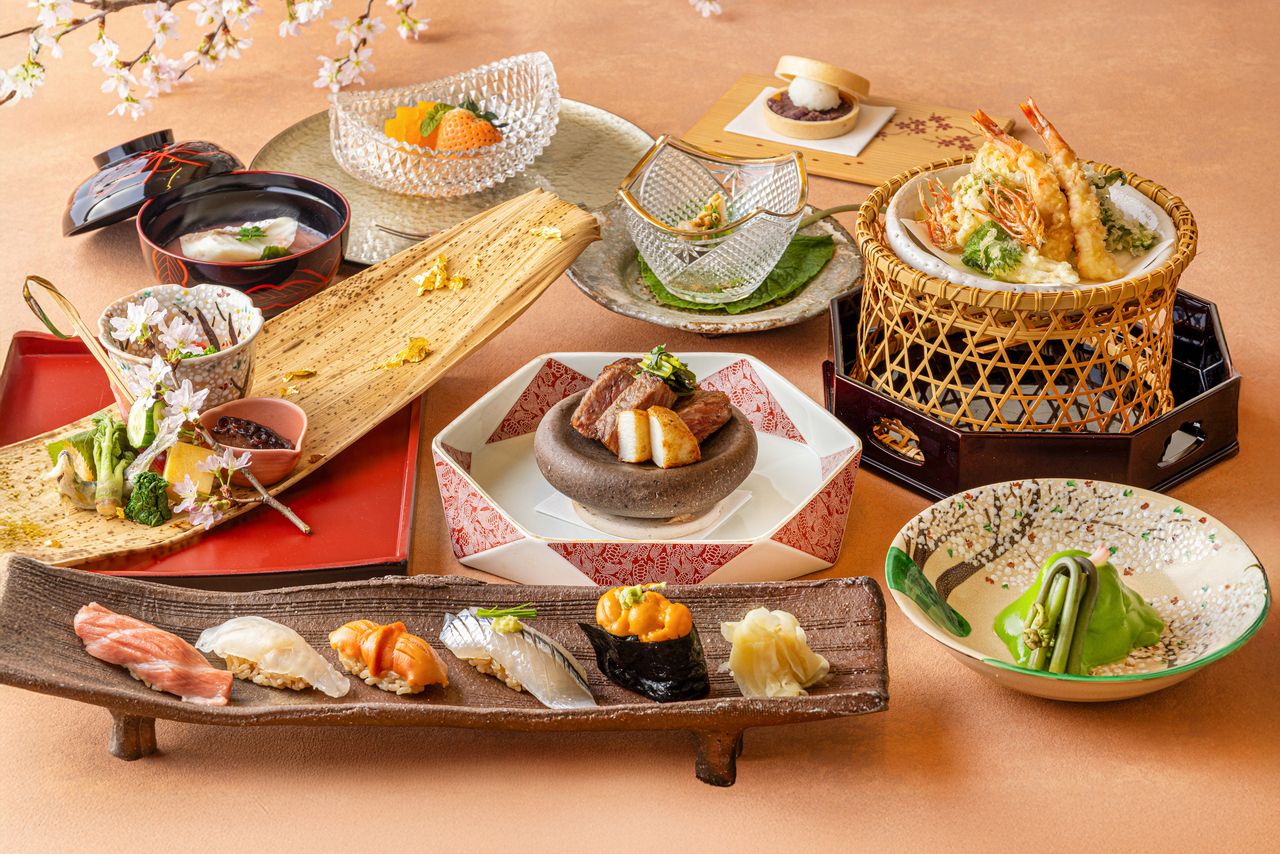 【期間限定】　寿司・和牛・天ぷら会席「匠」ディナー