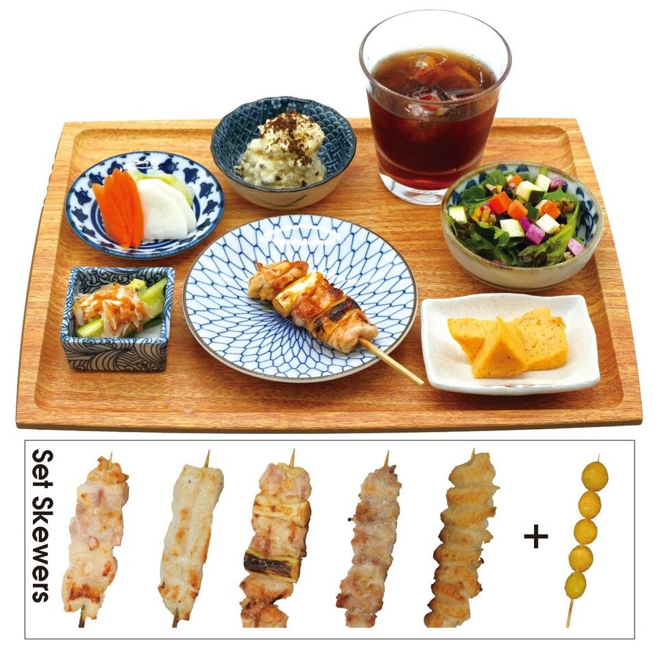 Chicken Yakitori Skewer Course
