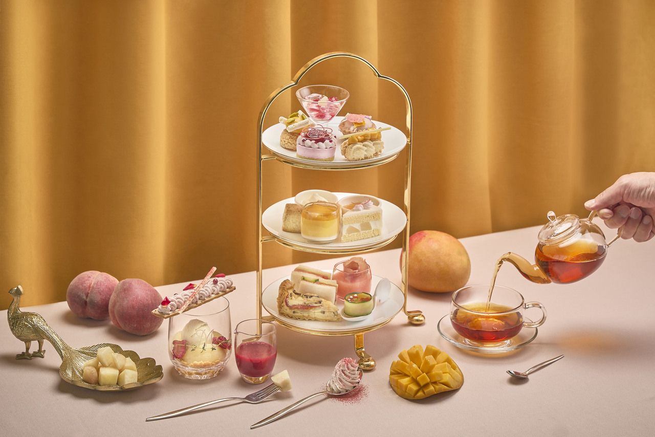 AFTERNOON TEA ---Peach and Mango Afternoon Tea (July 1st - August 31st)---
