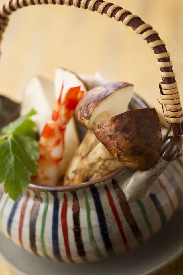 Special Matsutake-themed appetizers