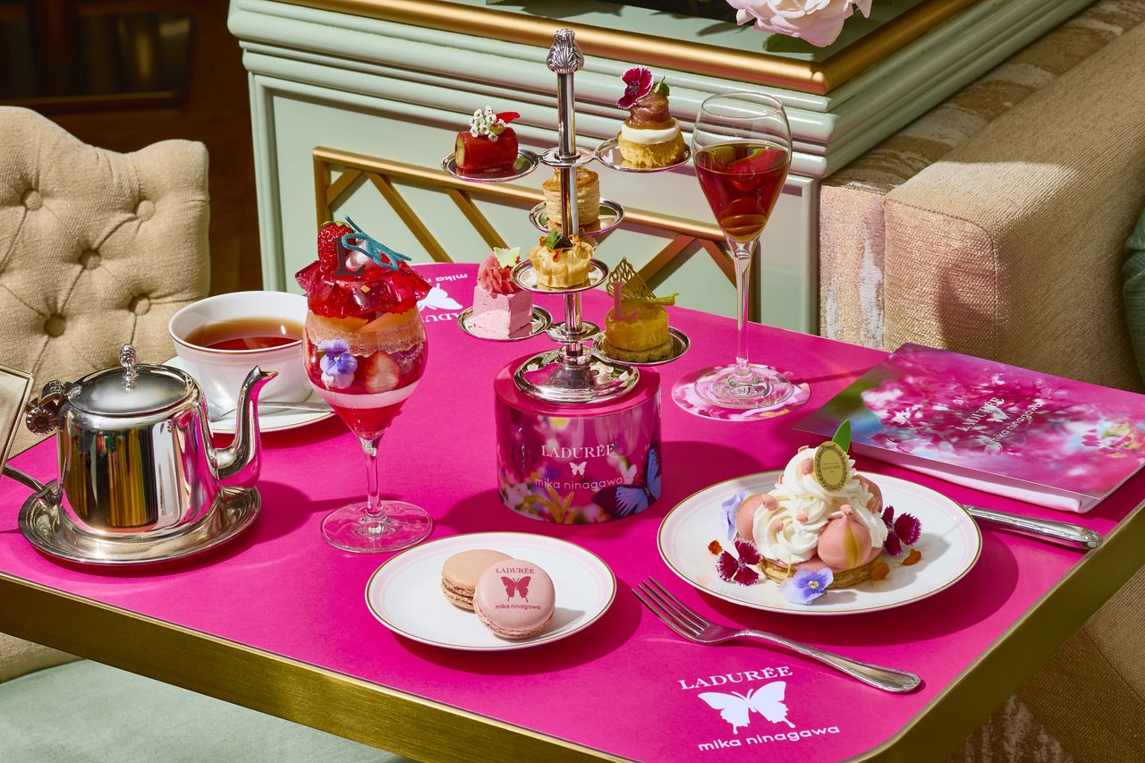[Nighttime Special: Macaron Souvenir Included] Mika Ninagawa Afternoon Tea for One