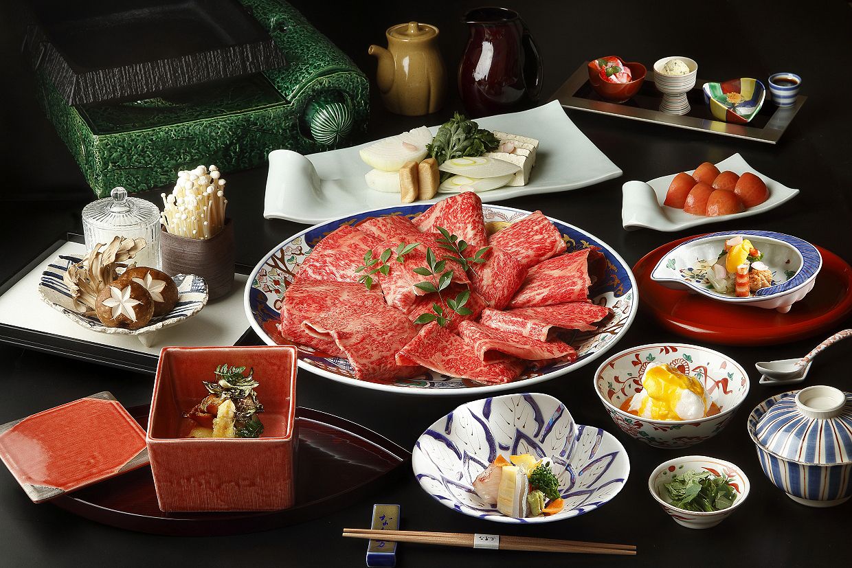松阪牛寿喜烧套餐
