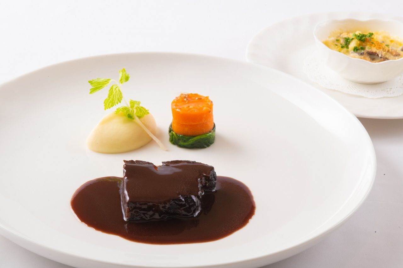 Menu de saison 3 plats à la française