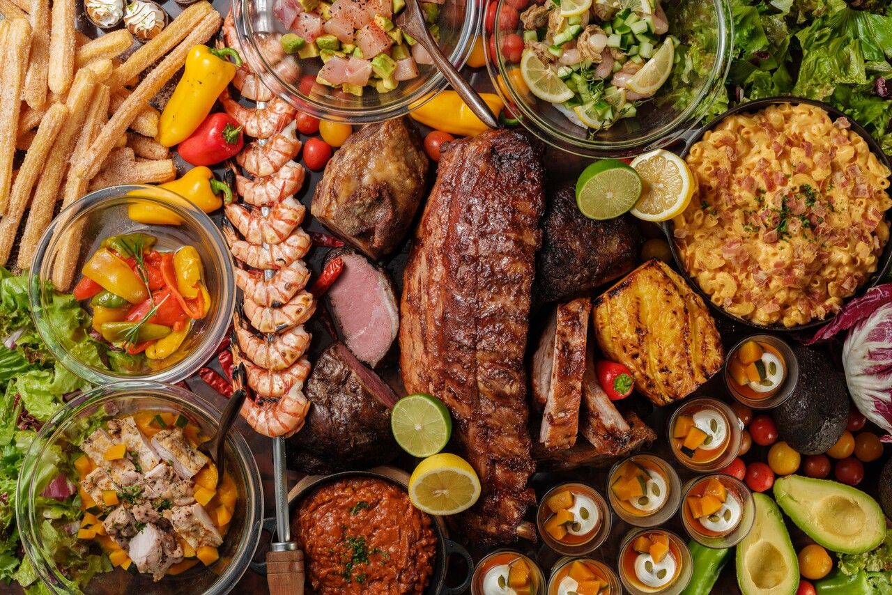 FIVE BBQ Lunch Buffet - BBQ＆Churrasco with Tex-Mex