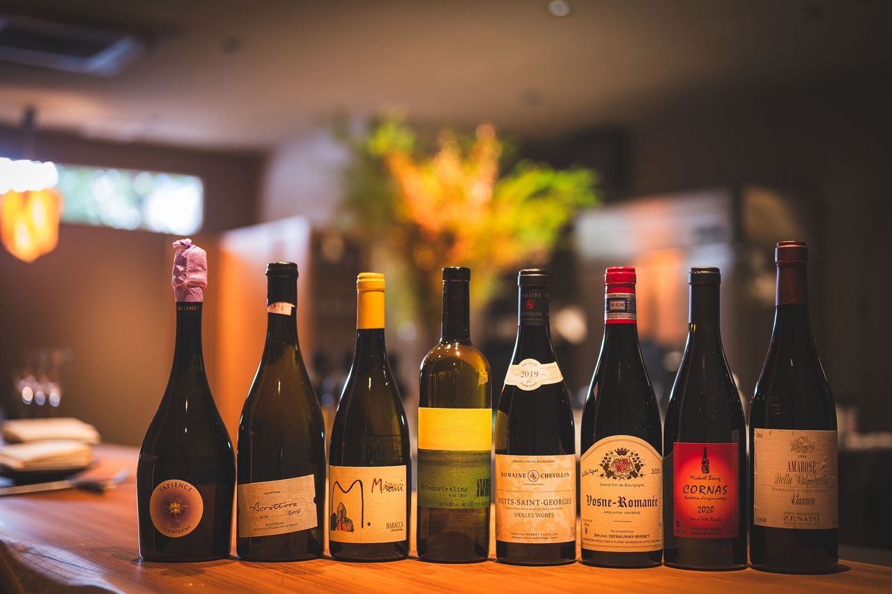 Special course with Wine Pairing