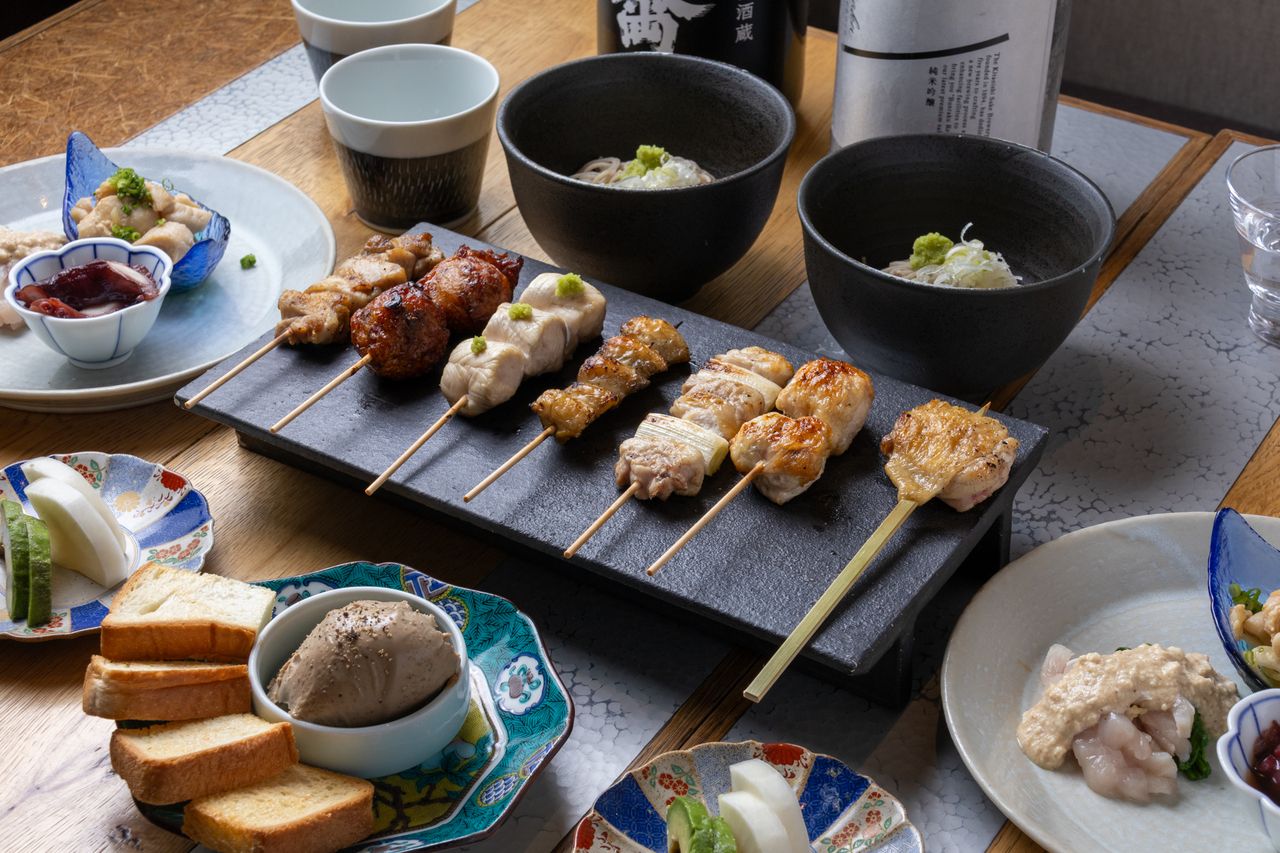【11/15までの期間限定】◆おまかせ焼鳥7本◆鶏レバームースと十割蕎麦コース 「匠 -sho-」