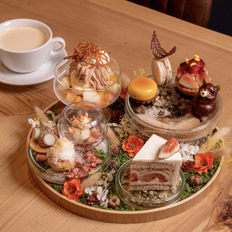 【平日限定】秋日水果下午茶套餐〈短程套餐〉