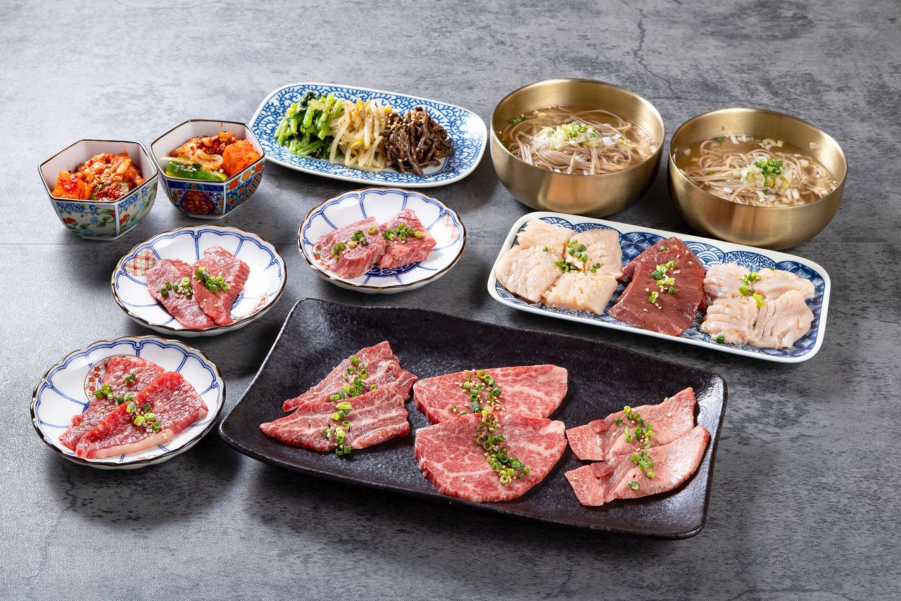 【やんコース】【飲み放題付き】極上ヒレ肉＆上タンなど◎贅沢焼肉を満喫！全12品　7500円(税込)