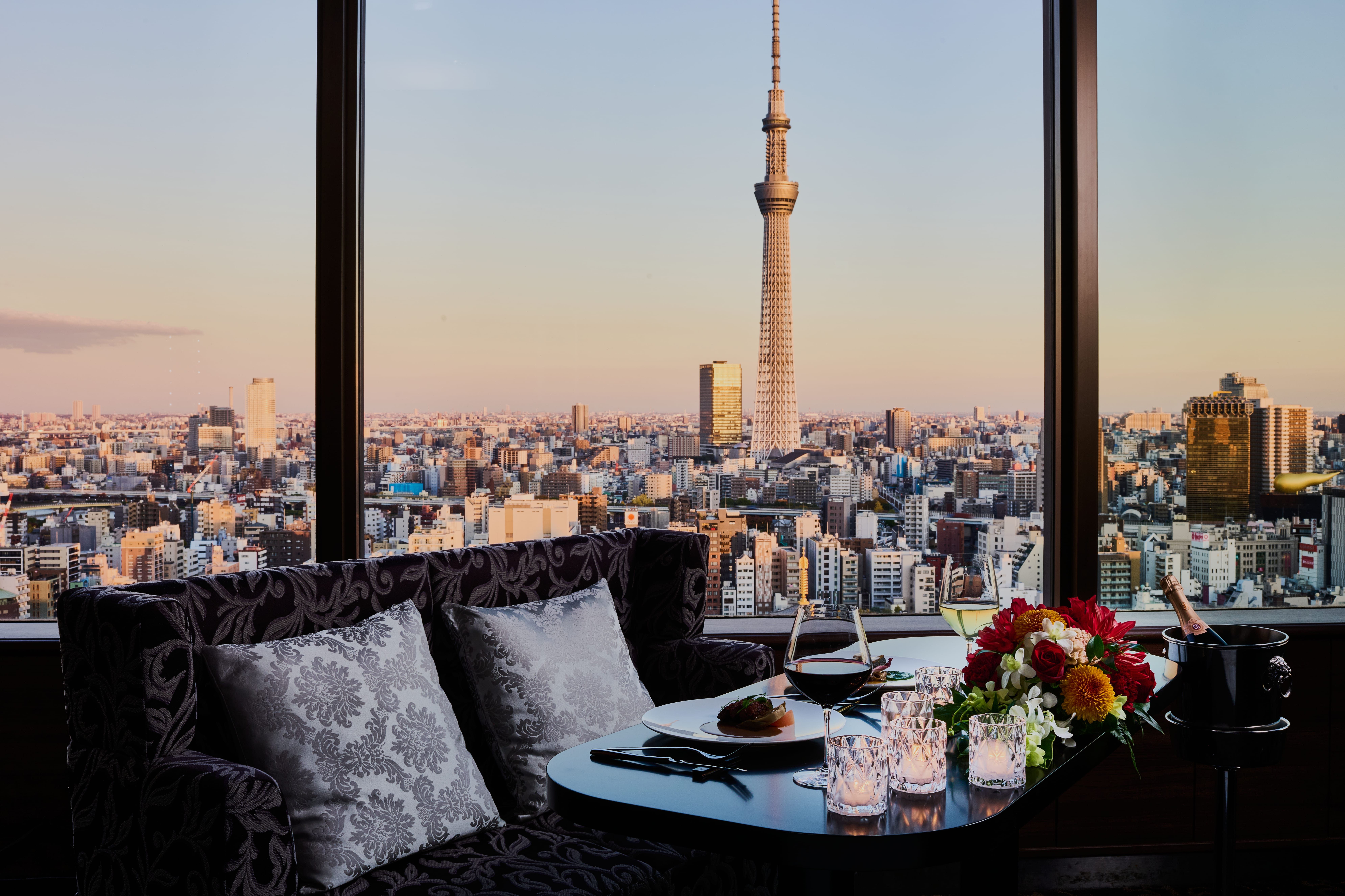 THE ASAKUSA DINING Chinese唐紅花 French蒔絵/浅草ビューホテル